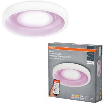 Osram - LED RGBW prigušivo stropno svjetlo SMART+ CLARIA LED/32W/230V Ø 49 cm 2700-6500K Wi-Fi