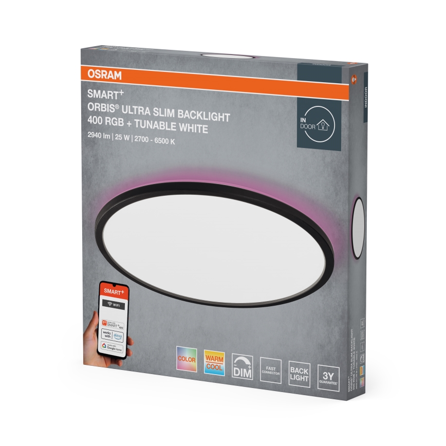 Osram - LED RGBW prigušivo stropno svjetlo SMART+ ORBIS LED/25W/230V Ø 40 cm 2700-6500K Wi-Fi