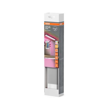 Osram - LED RGBW prigušivo podkuhinjsko svjetlo s senzorom pokreta LINEAR EDGE LED/4W/230V 30 cm bijelo + daljinski upravljač