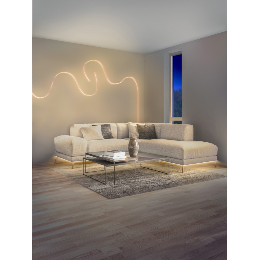 Osram - LED RGBW s mogućnošću prigušivanja, vanjska LED traka SMART+ MAGIC 5m LED/21W/230V IP44 Wi‑Fi + daljinski upravljač