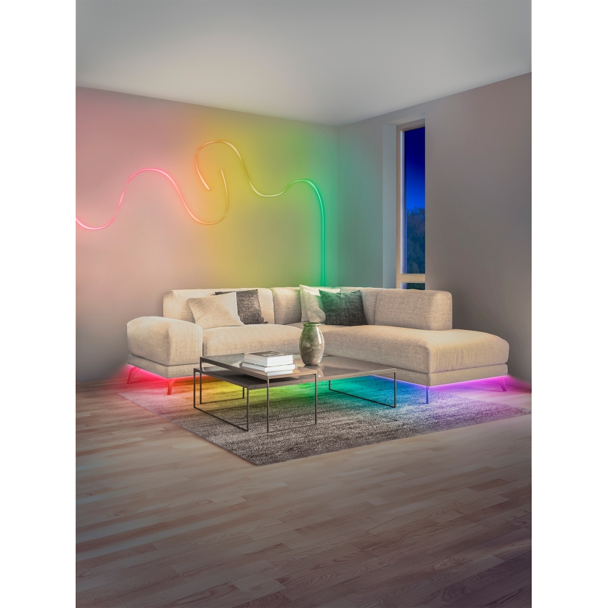 Osram - LED RGBW s mogućnošću prigušivanja, vanjska LED traka SMART+ MAGIC 5m LED/21W/230V IP44 Wi‑Fi + daljinski upravljač