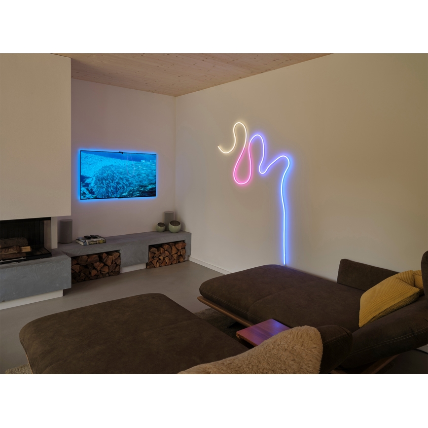 Osram - LED RGBW s mogućnošću prigušivanja, vanjska LED traka SMART+ MAGIC 5m LED/21W/230V IP44 Wi‑Fi + daljinski upravljač