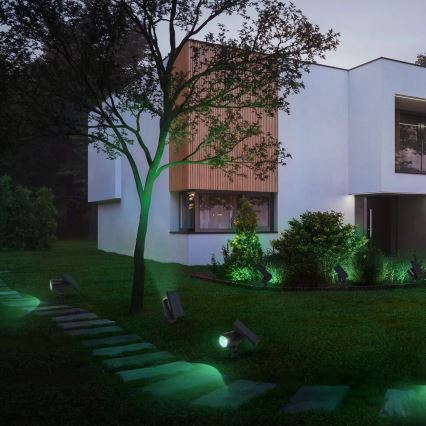 Ledvance - LED RGBW prigušiva solarna svjetiljka SMART+ SOLAR LED/0,6W/3,7V 2000 mAh 3000-6500K IP44