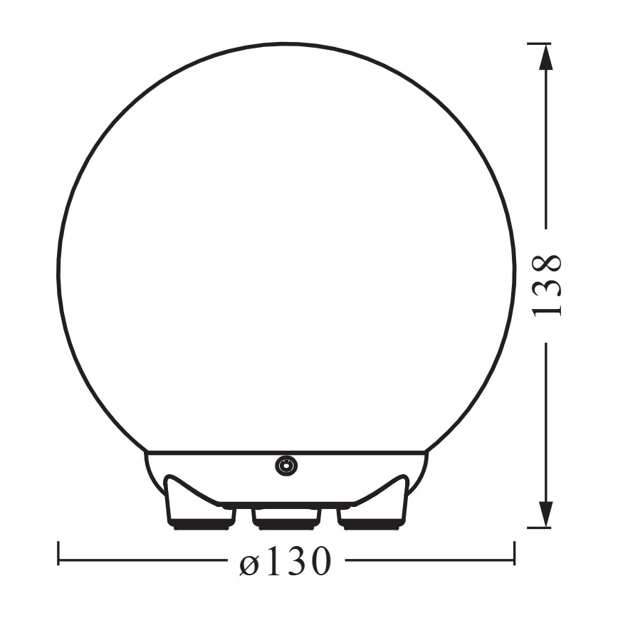 Ledvance - LED RGBW prigušiva punjiva stolna svjetiljka SMART+ MAGIC LED/2,5W/5V 2200-6500K Wi‑Fi bijela
