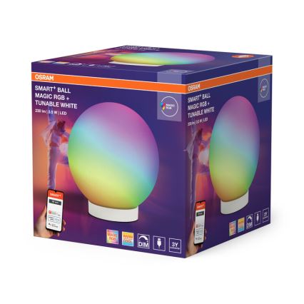Osram - LED RGBW prigušivačka stolna svjetiljka SMART+ MAGIC LED/3,5W/5V 2200-6500K Wi-Fi