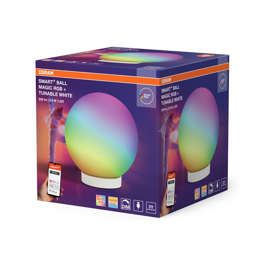 Osram - LED RGBW prigušivačka stolna svjetiljka SMART+ MAGIC LED/3,5W/5V 2200-6500K Wi-Fi