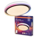 Osram - LED RGBW stropna svjetiljka s mogućnošću prigušivanja SMART+ MAGIC LED/38W/230V, Ø 49 cm, crna, 2700-6500K, Wi‑Fi