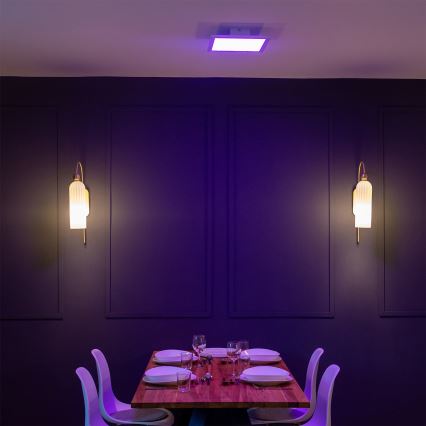 Osram - LED RGBW prigušiva stropna svjetiljka SMART+ PLANON LED/20W/230V 30x30 cm