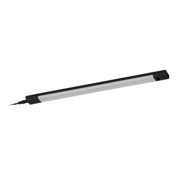Osram - LED RGBW svjetlo za ispod ormarića s mogućnošću prigušivanja i detektorom pokreta LINEAR EDGE LED/8W/230V 50 cm crna + daljinski upravljač