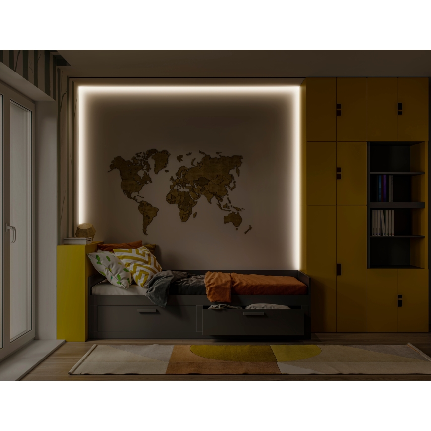Osram - LED RGBW traka FLEX 3m LED/10W/230V s mogućnošću prigušivanja + daljinski upravljač