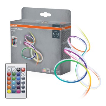 Osram - LED RGBW traka s prigušivanjem NEON FLEX 2m LED/4W/5V + daljinsko upravljanje
