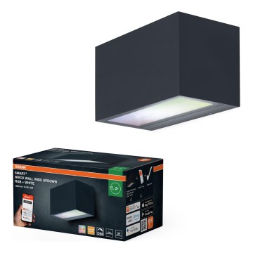 Osram - LED RGBW vanjska zidna svjetiljka SMART+ BRICK s mogućnošću prigušivanja LED/14W/230V IP44 Wi-Fi
