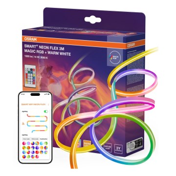 Osram - LED RGBW Zatamnjujuća vanjska LED traka SMART+ MAGIC 3m LED/14W/230V IP44 Wi-Fi + daljinski upravljač