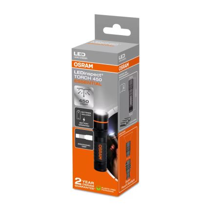 Osram - LED ručna svjetiljka s prigušivanjem LEDINSPECT TORCH 450 ESSENTIAL LED/6W/3xAAA IP44