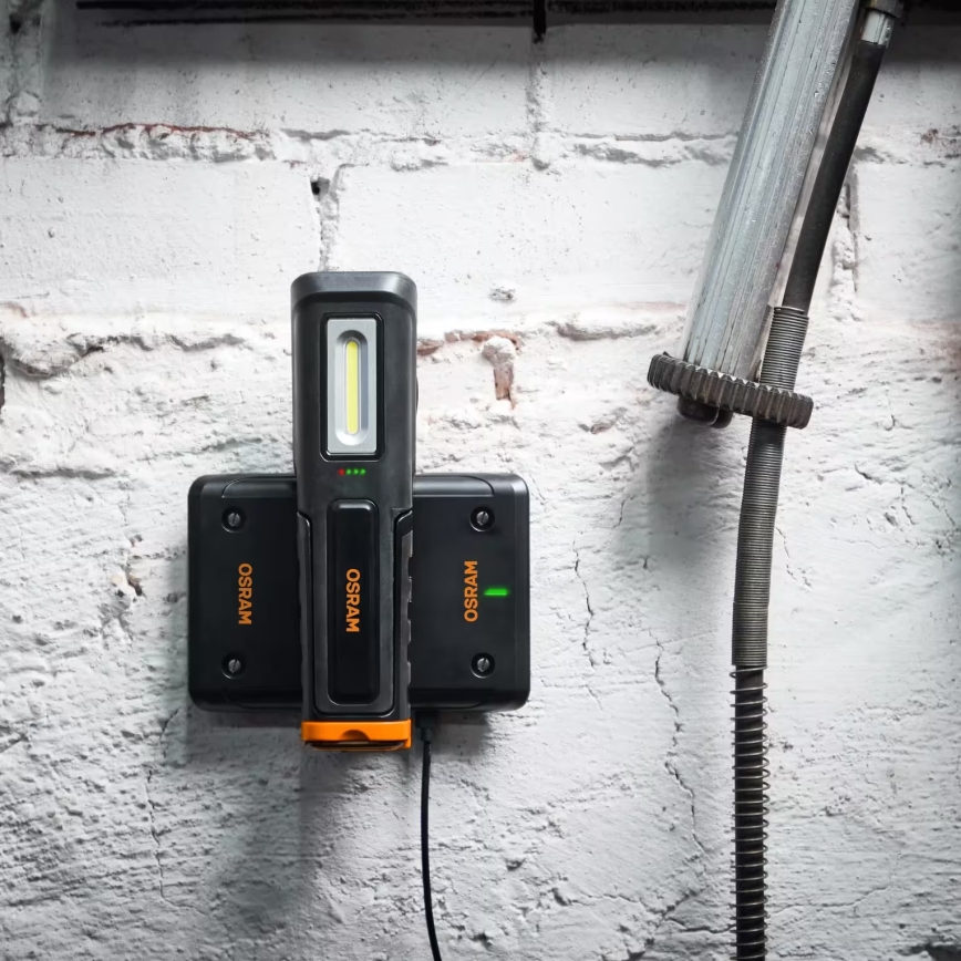 Osram - Punjiva LED svjetiljka s mogućnošću prigušivanja LEDINSPECT WIRE-FREE PRO 600 LED/5W/3,7V IP54