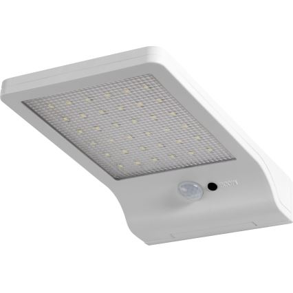 Osram - LED solarna zidna svjetiljka s senzorom DOORLED LED/3W/3,3V 2000 mAh IP44 bijela