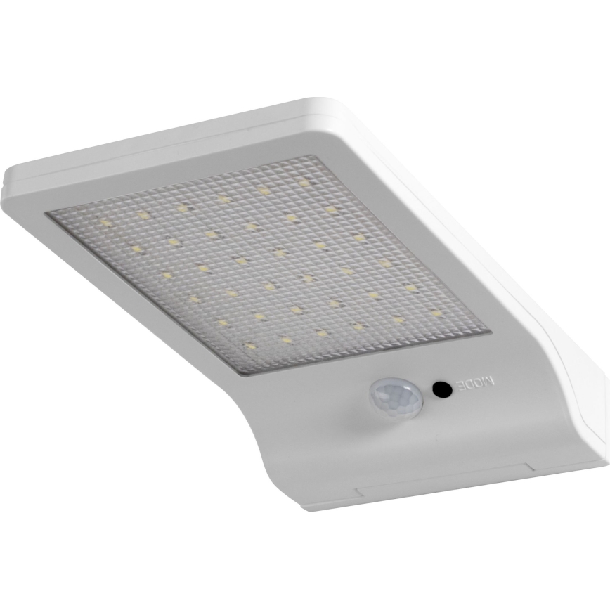 Osram - LED solarna zidna svjetiljka s senzorom DOORLED LED/3W/3,3V 2000 mAh IP44 bijela