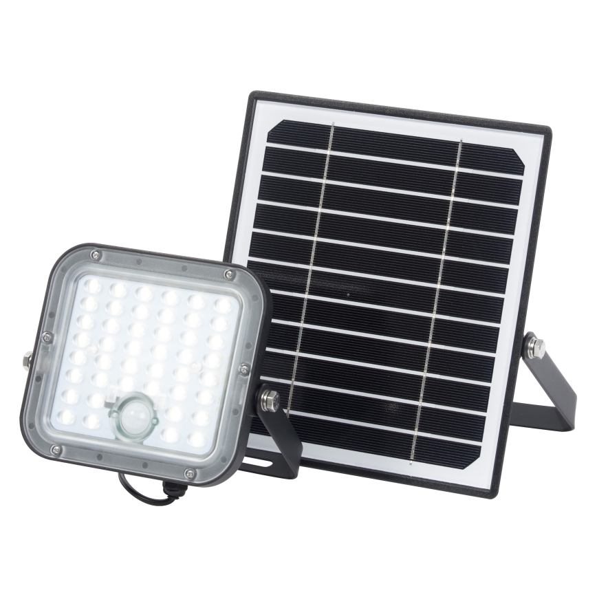 Osram - LED solarni reflektor s mogućnošću prigušivanja i senzorom ENDURA LED/10W/4,2V 4000K IP65 crni + s daljinskim upravljačem