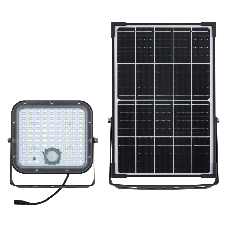 Osram - LED solarni reflektor s mogućnošću prigušivanja i senzorom ENDURA LED/30W/6,4V 4000K IP65 crne boje + daljinski upravljač