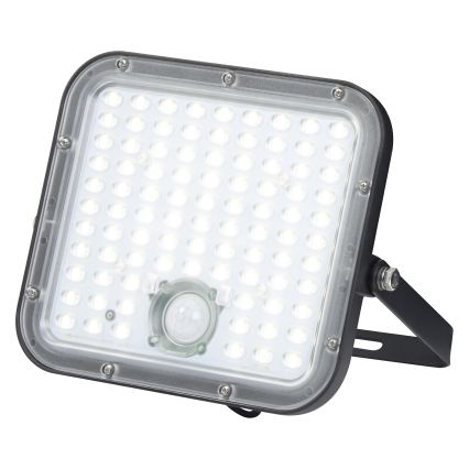 Osram - LED solarni reflektor s mogućnošću prigušivanja i senzorom ENDURA LED/30W/6,4V 4000K IP65 crne boje + daljinski upravljač