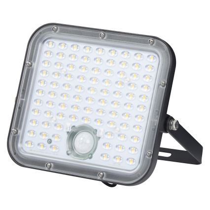 Osram - LED solarni reflektor s mogućnošću prigušivanja i senzorom ENDURA LED/30W/6,4V 4000K IP65 crne boje + daljinski upravljač