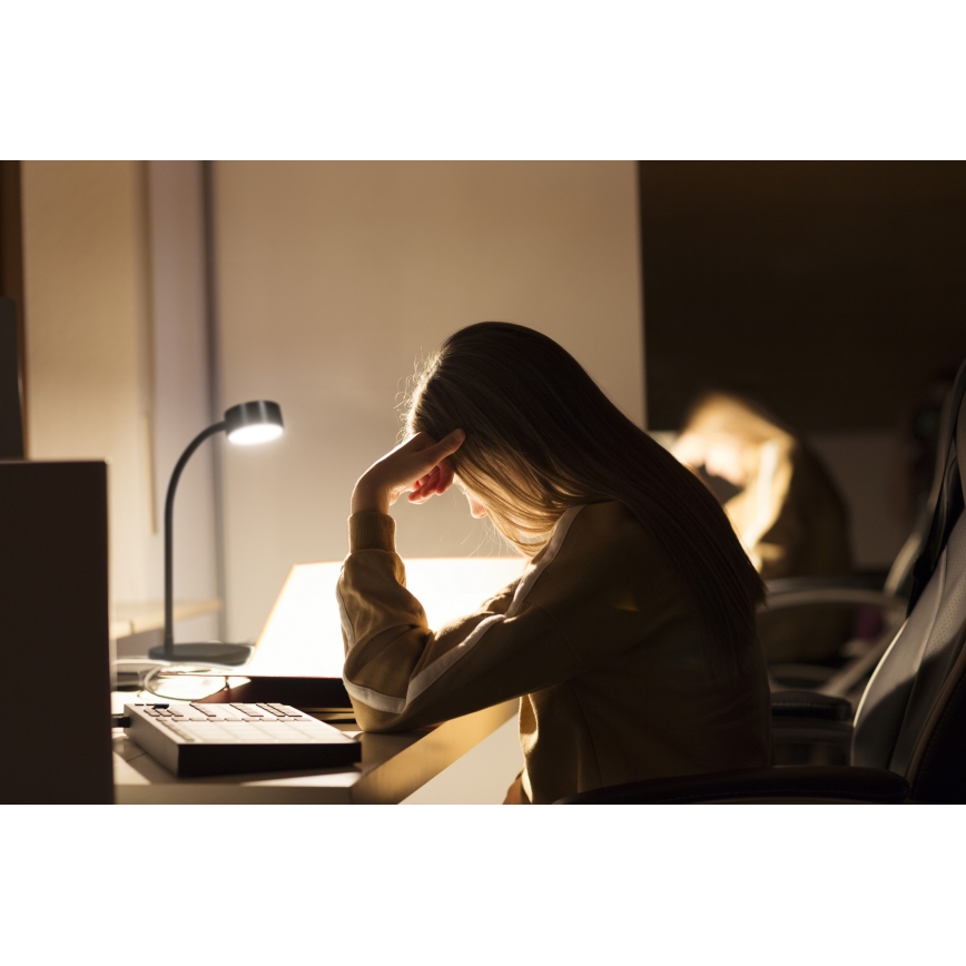 Osram - LED stolna lampa s prigušivanjem OFFICE LINE LED/4,8W/230V 3000/4000/6500K crna