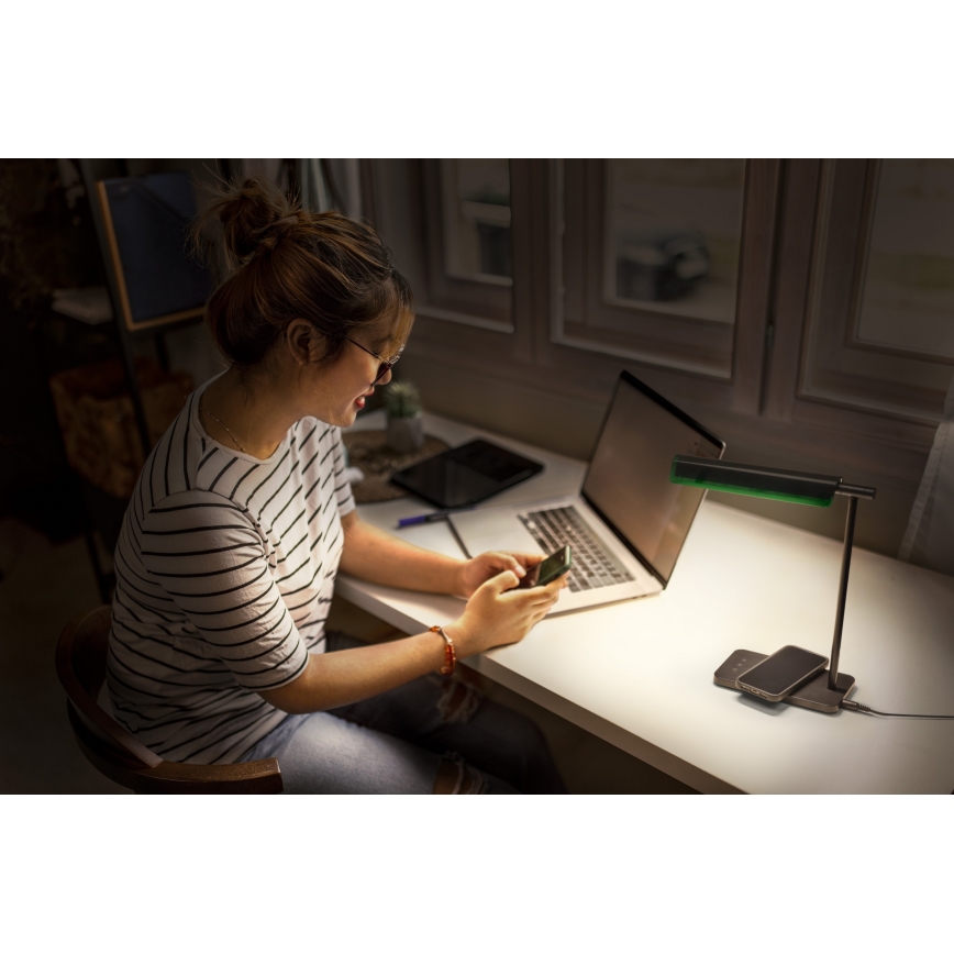 Osram - LED prigušiva stolna lampa OFFICE LINE LED/19W/230V 3000/4000/6500K crna