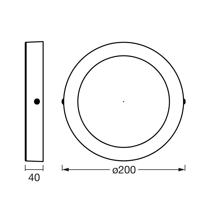 Osram - LED s mogućnošću prigušivanja stropno ugradno svjetlo SMART+ DOWNLIGHT LED/12W/230V prom. 20 cm 3000-6500K Wi-Fi