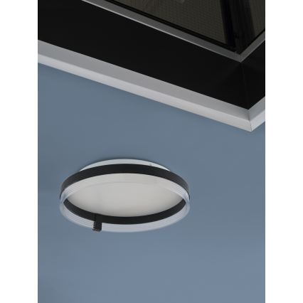 Osram - LED stropna svjetiljka DECOR CIRCLE LED/25W/230V 3000/4000/6500K Ø 40 cm crna/bijela