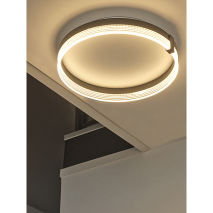 Osram - LED stropna svjetiljka DECOR CIRCLE LED/25W/230V 3000/4000/6500K Ø 40 cm crna/bijela