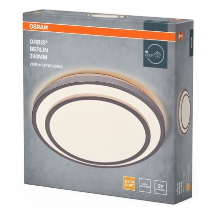 Osram - LED stropna svjetiljka ORBIS BERLIN LED/24W/230V Ø 39 cm
