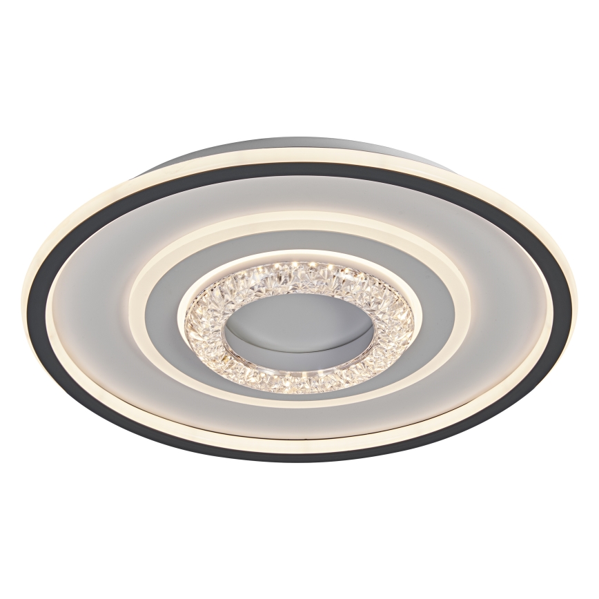 Osram - LED stropno svjetlo ORBIS CRISTALLY LED/50W/230V 2700/4000/6000K Ø 43 cm bijela/crna