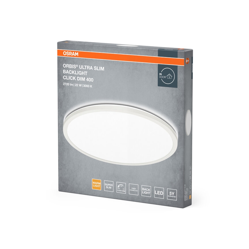 Osram - LED stropna svjetiljka ORBIS LED/22W/230V s mogućnošću prigušivanja bijela