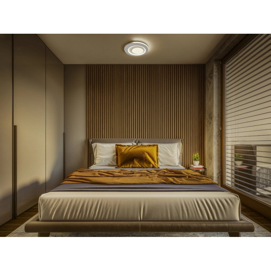 Osram - LED stropna svjetiljka ORBIS SPIRAL LED/27W/230V Ø 40 cm bijela