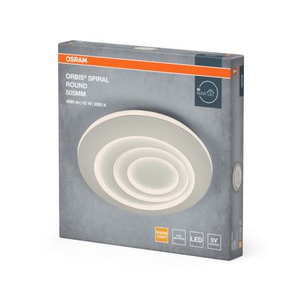 Osram - LED stropna svjetiljka ORBIS SPIRAL LED/42W/230V Ø 50,5 cm