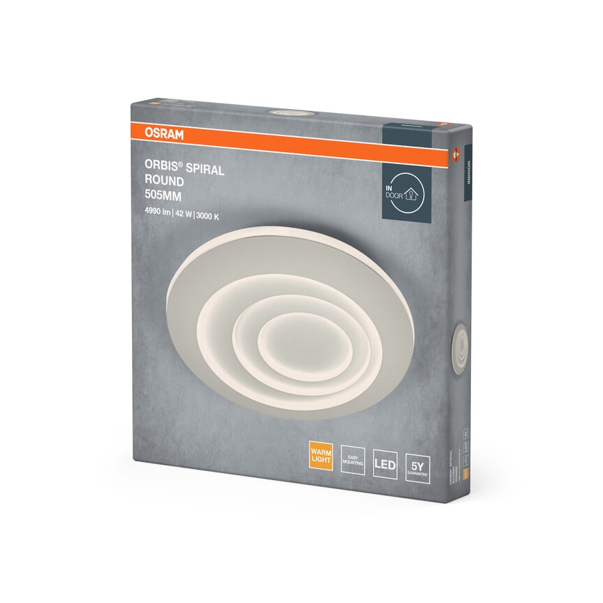 Osram - LED stropna svjetiljka ORBIS SPIRAL LED/42W/230V Ø 50,5 cm