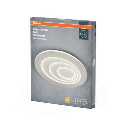 Osram - LED stropna svjetiljka ORBIS SPIRAL LED/63W/230V bijela