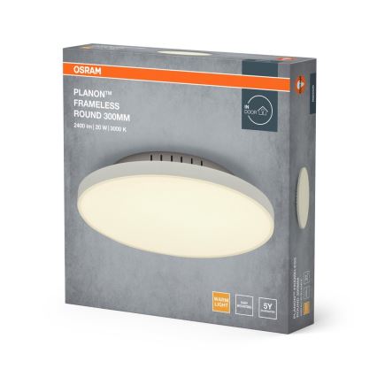 Osram - LED stropna svjetiljka PLANON LED/20W/230V 3000K Ø 30 cm bijela