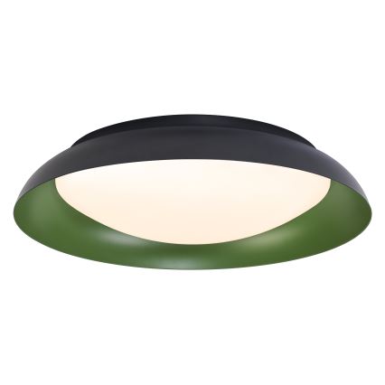 Osram - LED prigušivo stropno svjetlo ORBIS PLATE LED/45W/230V Ø 48 cm zelena/crna