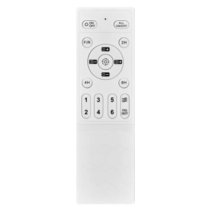 Osram - LED prigušivo stropno svjetlo s ventilatorom CEILING FAN LED/49W/230V 2700-6500K bijelo/zlatno + daljinski upravljač