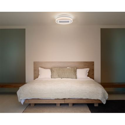 Osram - LED prigušivo stropno svjetlo s ventilatorom LED/55W/230V 3000-6500K bijela + daljinski upravljač