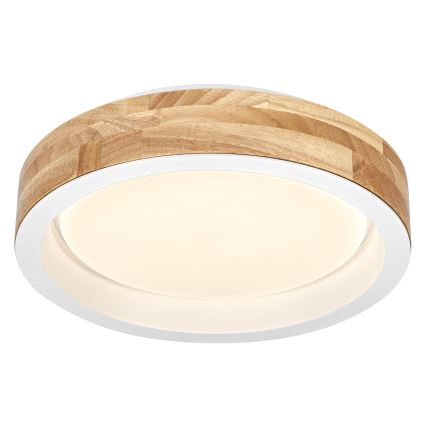 Osram - LED prigušiva stropna svjetiljka MARIANO LED/16W/230V Ø 31 cm hrast/bijela