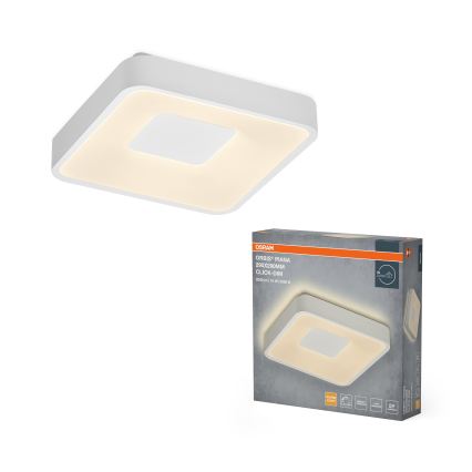 Osram - LED stropna svjetiljka s prigušivanjem ORBIS PIANA LED/16W/230V 29x29 cm bijela