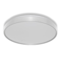 Osram - LED stropna svjetiljka s senzorom sumraka CEILING LUXO LED/24W/230V, promjer 38 cm, srebrna