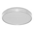 Osram - LED stropna svjetiljka s senzorom sumraka CEILING LUXO LED/24W/230V, promjer 38 cm, srebrna