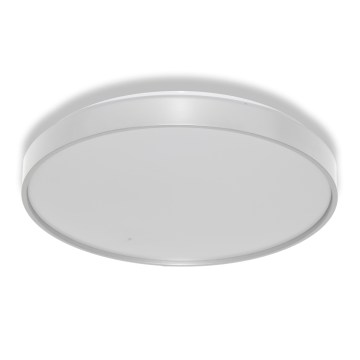Osram - LED stropna svjetiljka s senzorom sumraka CEILING LUXO LED/24W/230V, promjer 38 cm, srebrna