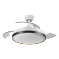 Osram - LED stropna svjetiljka s ventilatorom CEILING FAN LED/66W/230V 3000/4000/6500K bijela + s daljinskim upravljačem