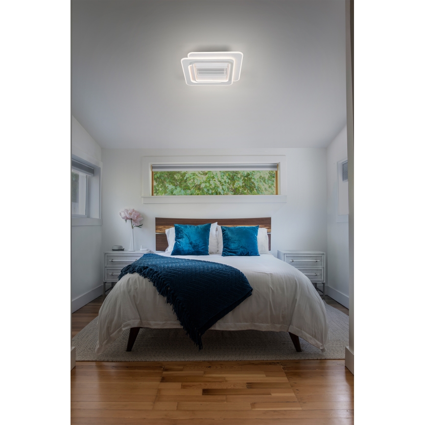 Osram - LED prigušivo stropno svjetlo s ventilatorom LED/55W/230V 3000-6500K bijela + daljinski upravljač