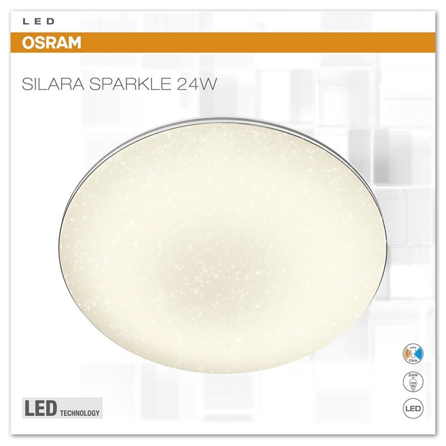 Osram - LED stropna svjetiljka za prigušivanje SILARA SPARKLE LED/24W/230V 2800K-6000K