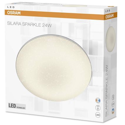 Osram - LED stropna svjetiljka za prigušivanje SILARA SPARKLE LED/24W/230V 2800K-6000K
